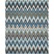 Safavieh Cedar Brook Hand Loomed Rectangle Rug- Teal - Blue- 6 X 9 Ft. CDR145C-6 - alternate 1